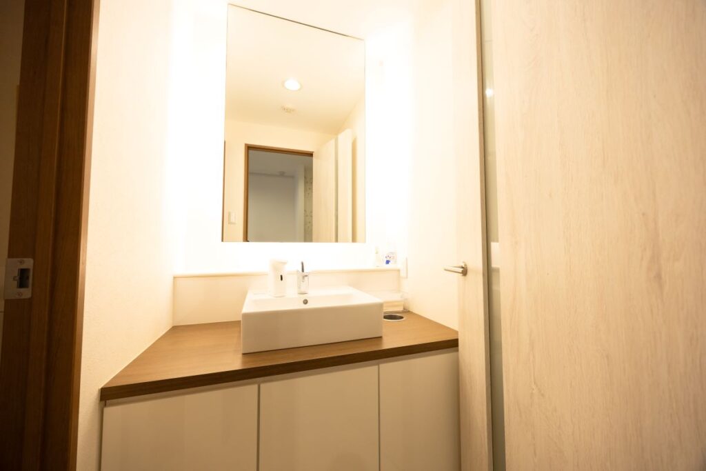 木町通ほしぞら歯科のパウダールーム