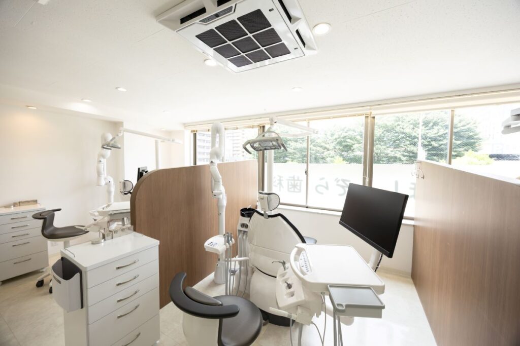 木町通ほしぞら歯科の診療スペース