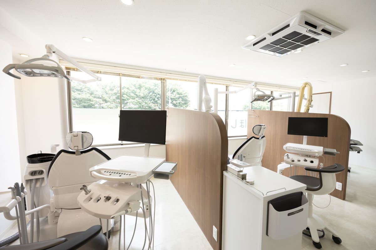 木町通ほしぞら歯科の診療室