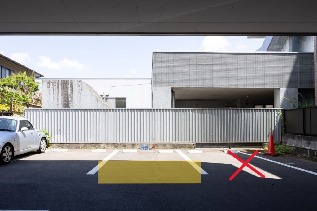 木町通ほしぞら歯科専用駐車スペース